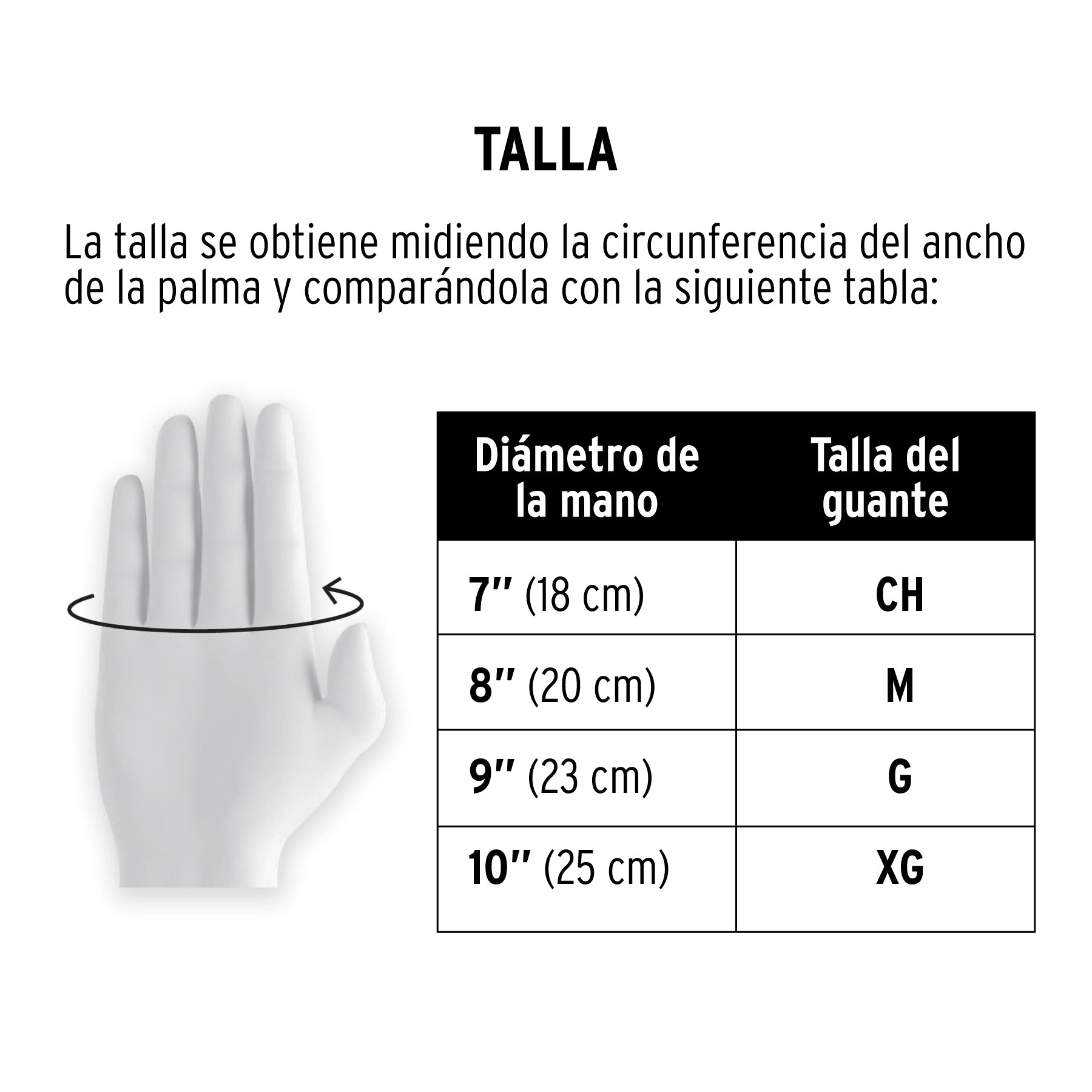 Guante con protección para motociclista, G, TRUPER