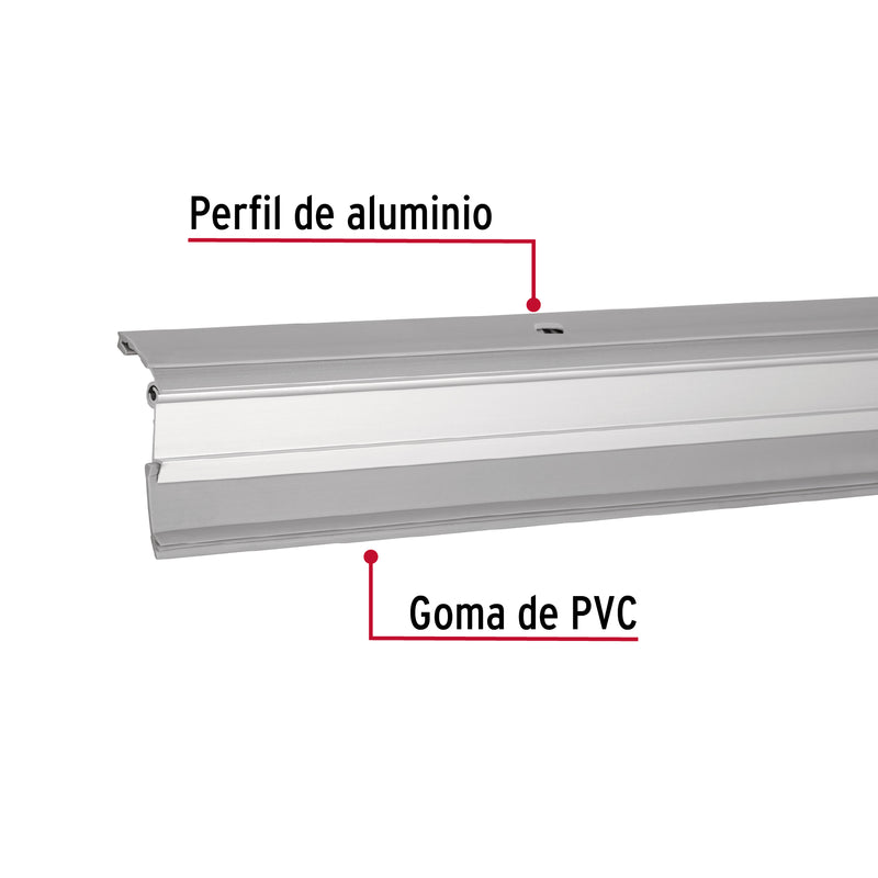 Guardapolvo automático 100 cm aluminio