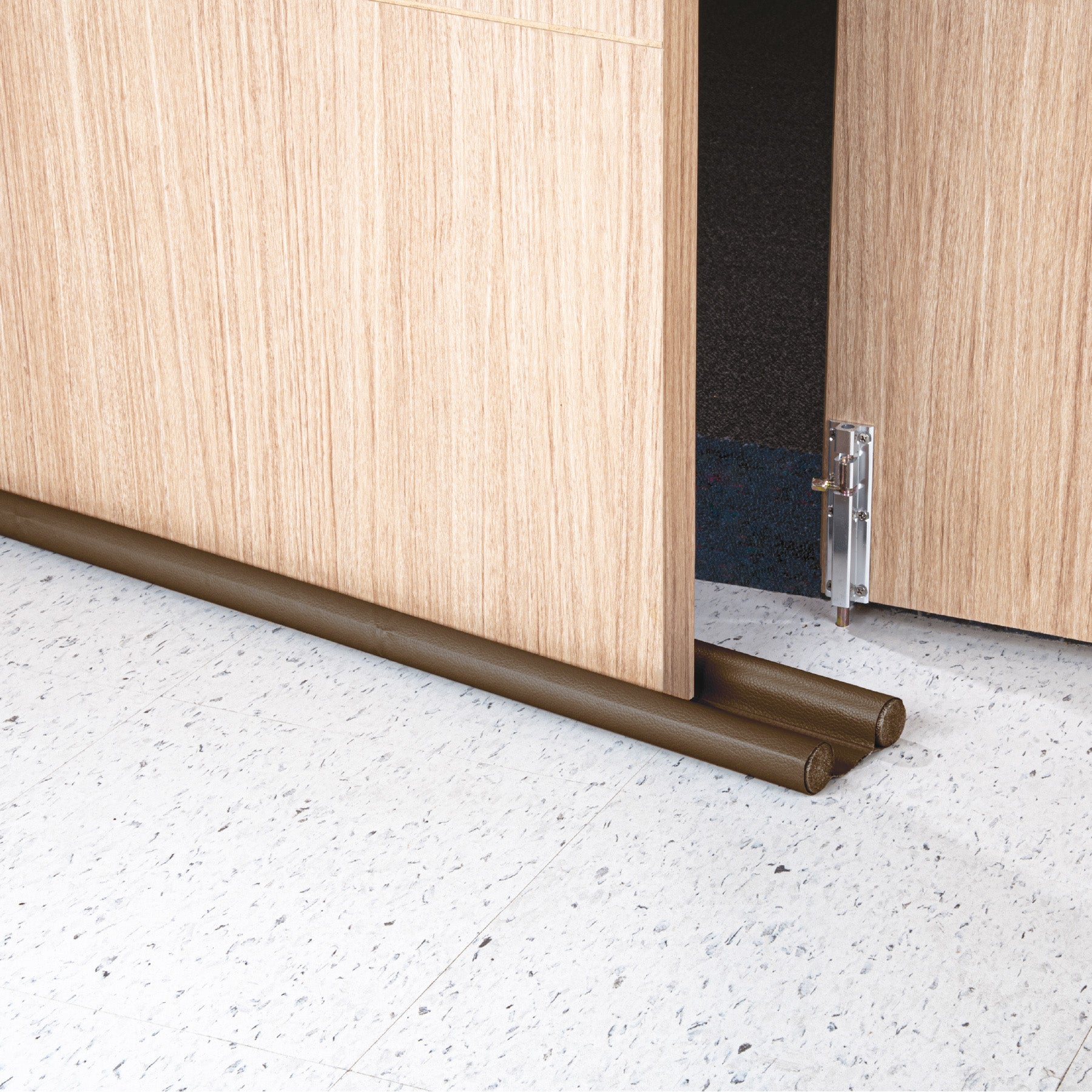 Guardapolvo con funda 100 cm, café, Hermex