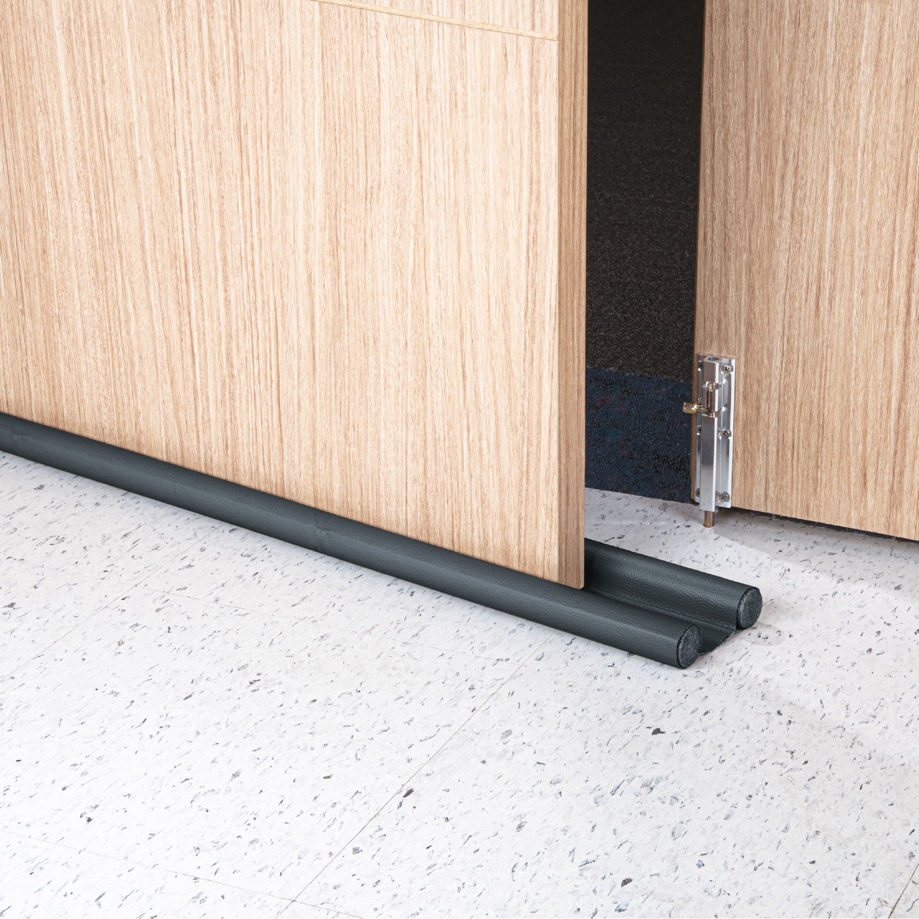 Guardapolvo con funda 100 cm, negro, Hermex