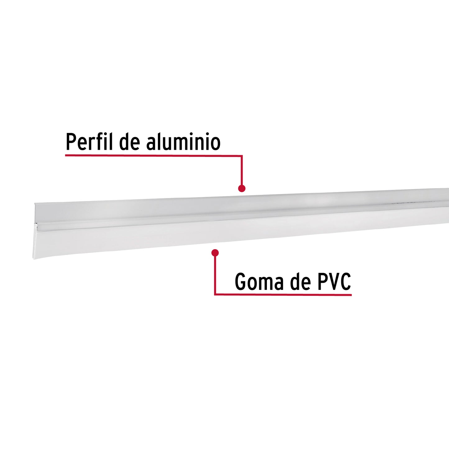 Guardapolvo, 120 cm, aluminio