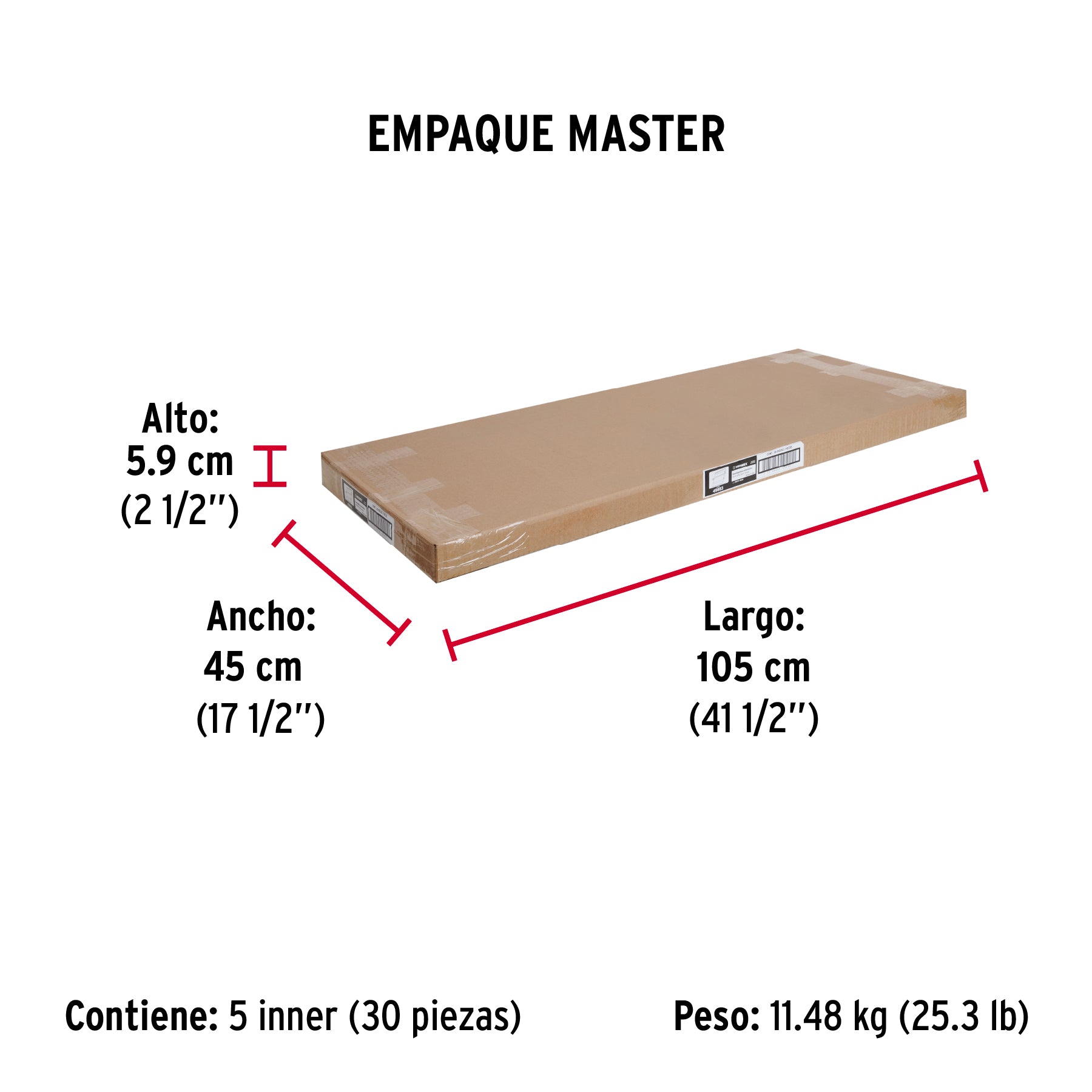 Guardapolvo automático 90 cm aluminio