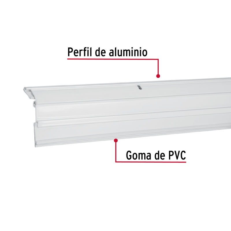 Guardapolvo automático 90 cm blanco