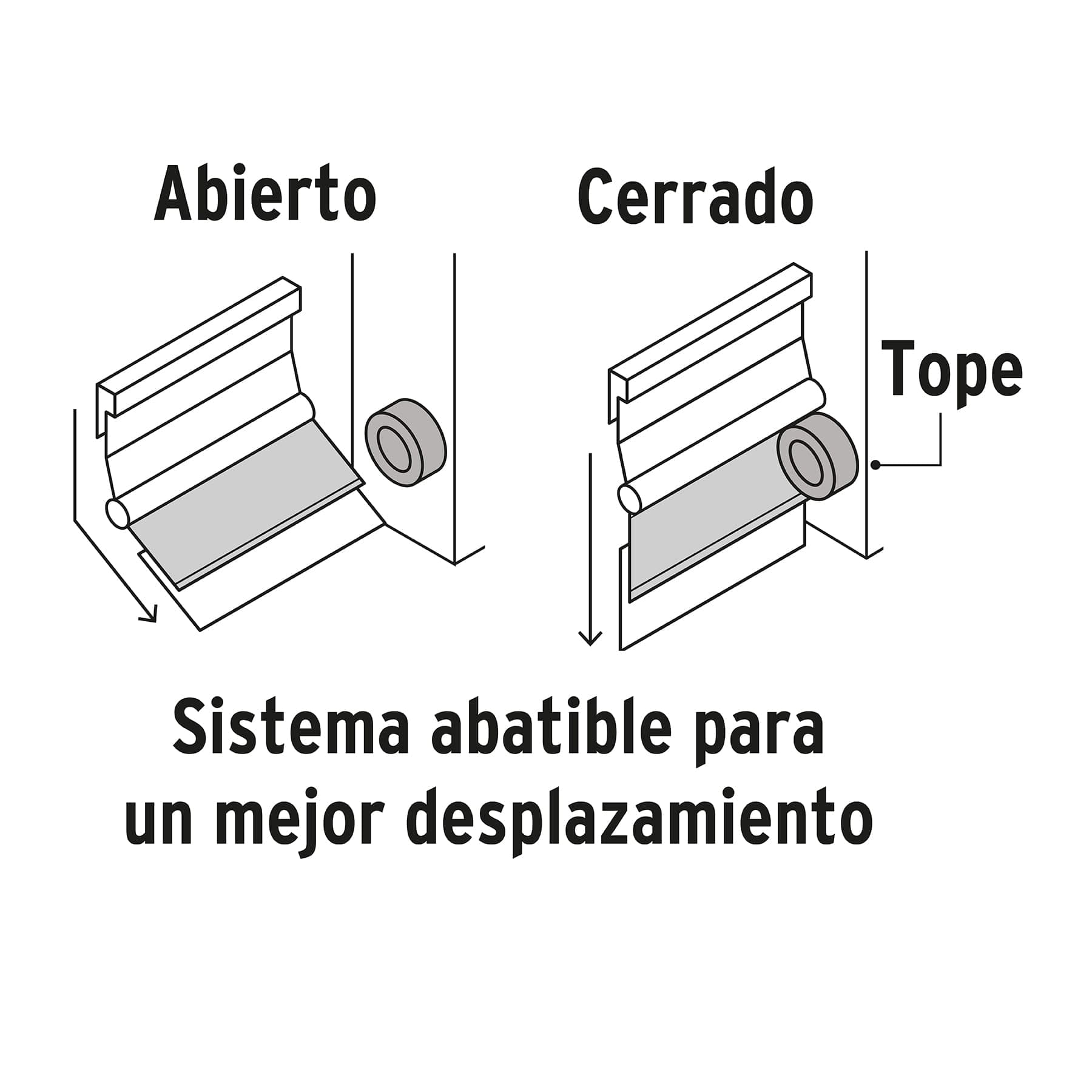 Guardapolvo automático 90 cm negro