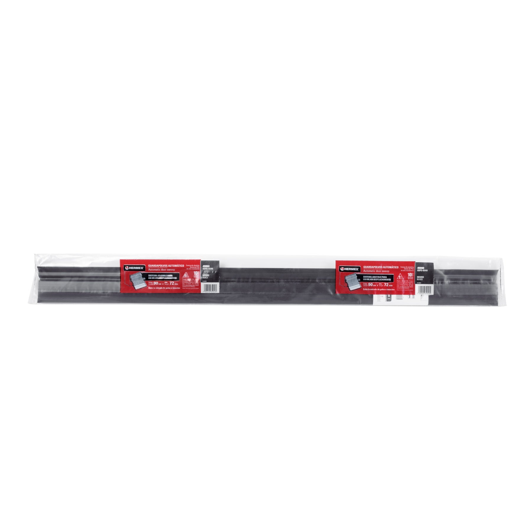 Guardapolvo automático 90 cm negro
