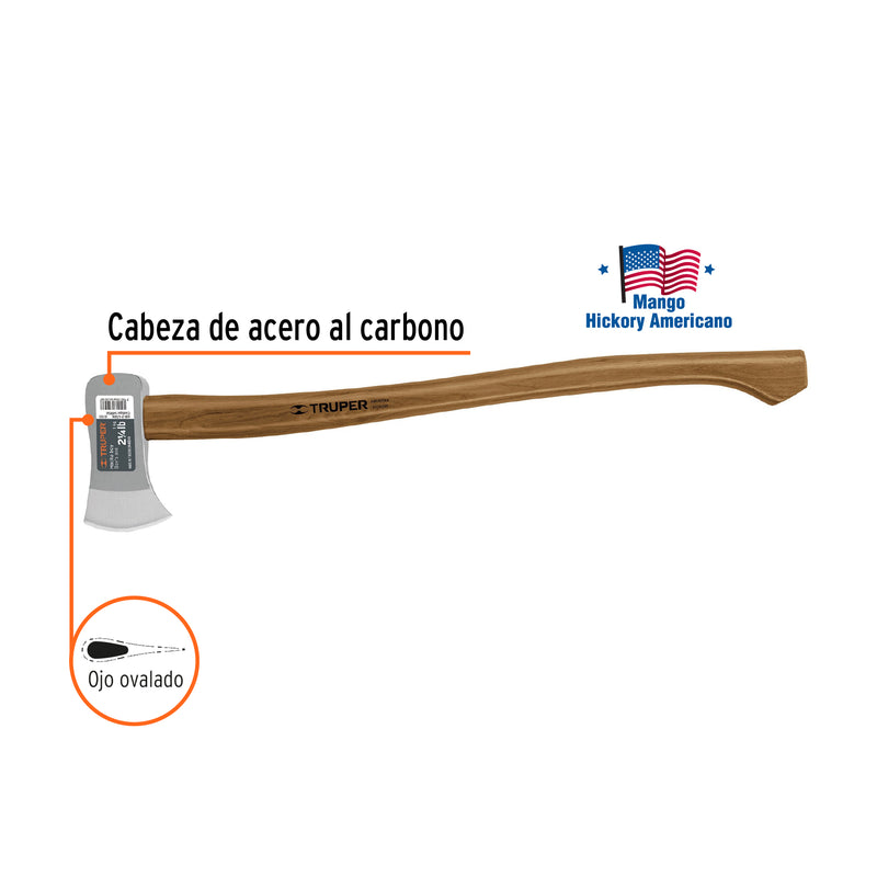 Hacha boy, 2-1/4 lb, mango hickory