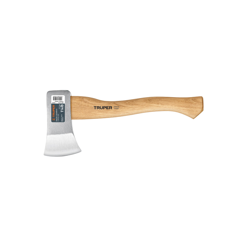 Hacha cazadora, 1-1/4 lb, mango Hickory 14"