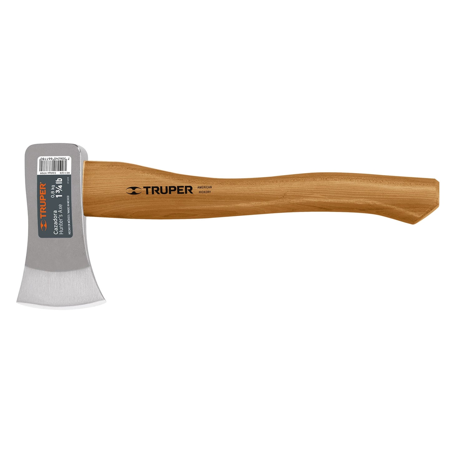 Hacha cazadora, 1-3/4 lb, mango de madera