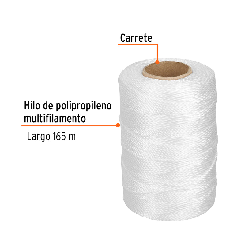 Hilo para albañil, 165 m