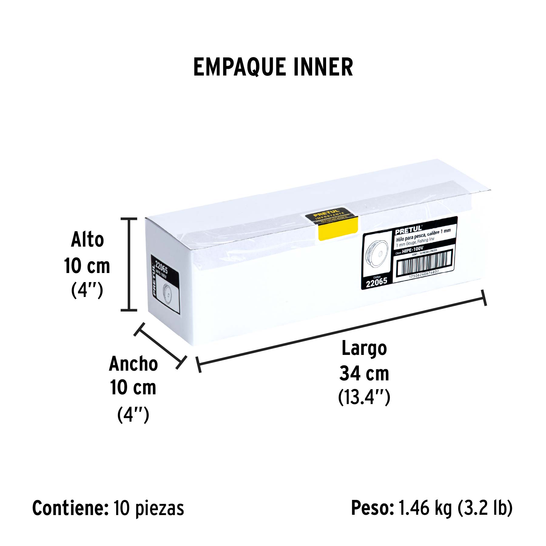Hilo de nylon para pesca, 1.00 mm,verde