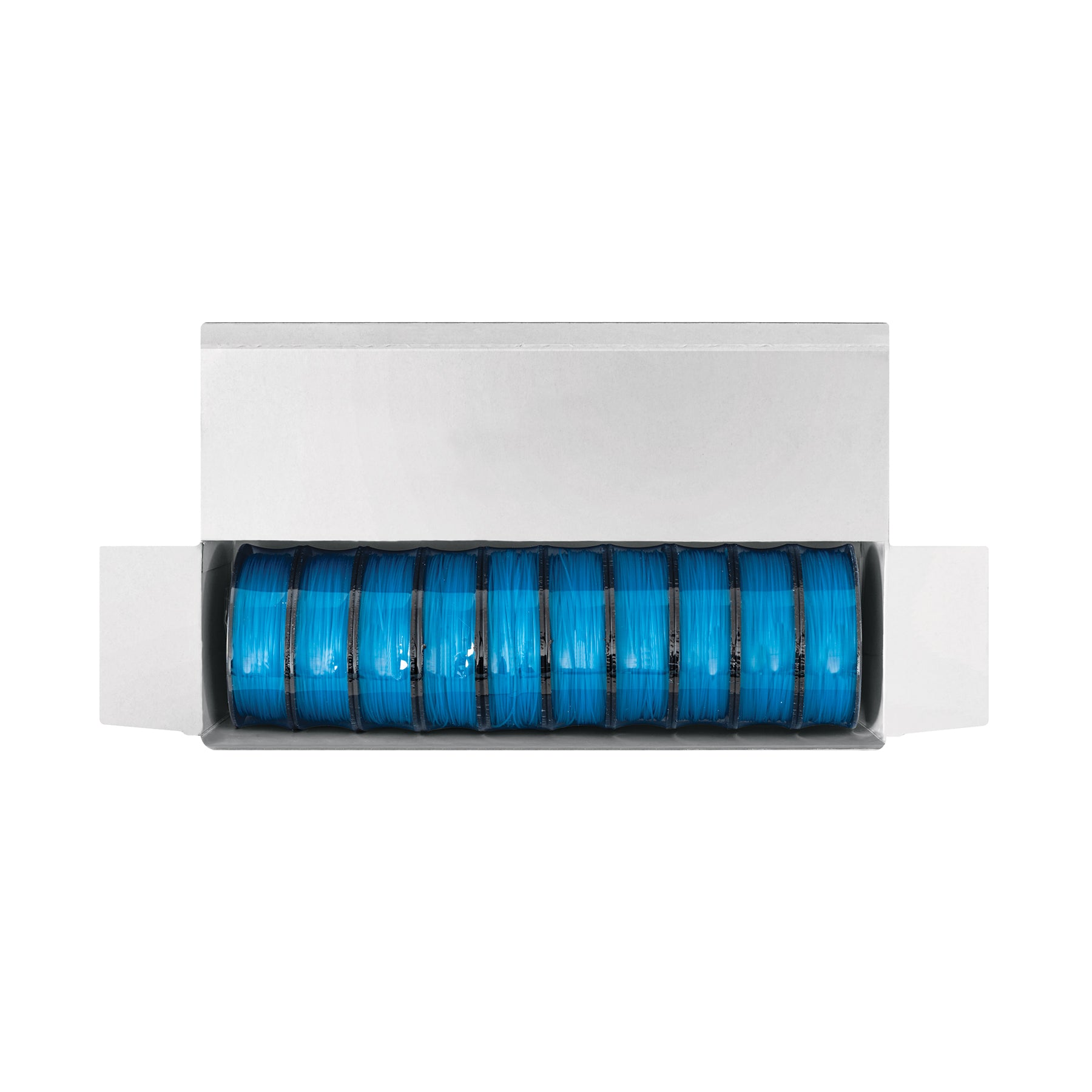 Hilo para pesca, rollo 100m, calibre 0.80mm, azul