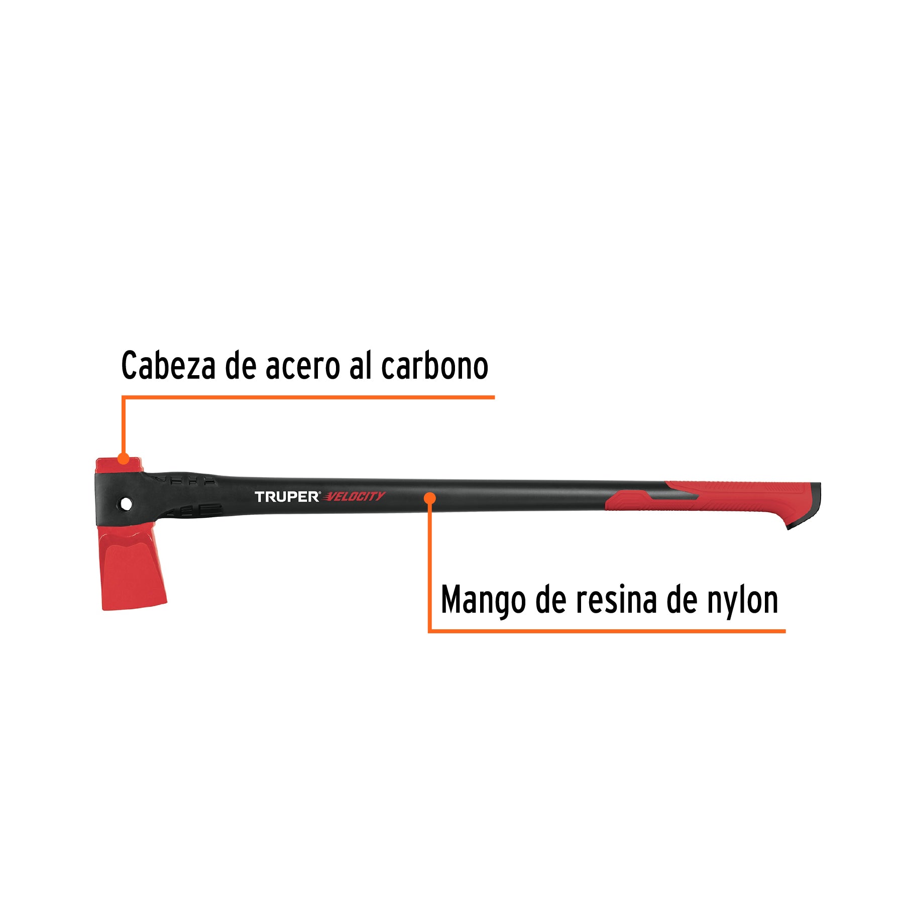 Tajadera, 4 lb, mango nylon 36"