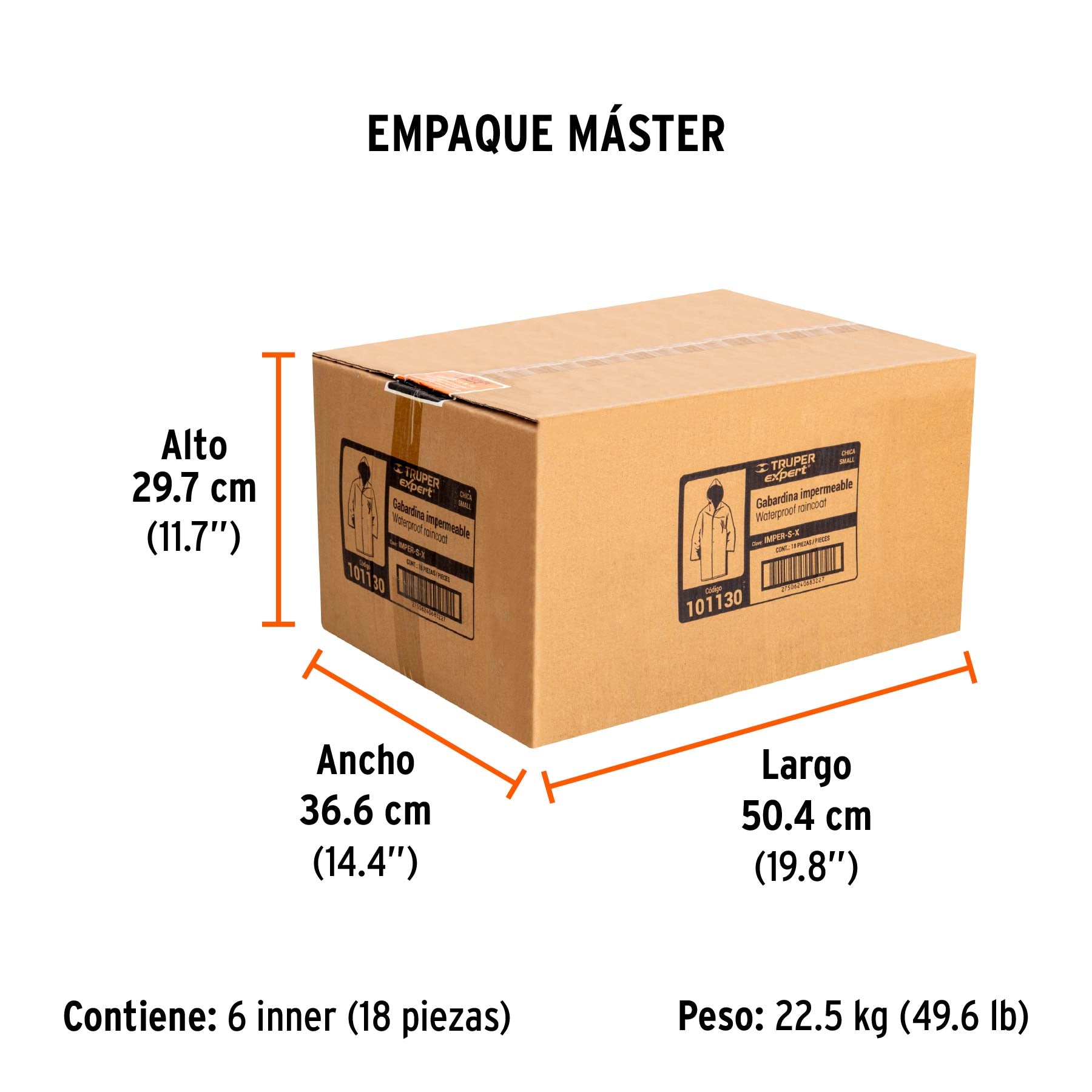 Gabardina impermeable,PVC/poliéster/PVC,0.35 mm CH,Expert
