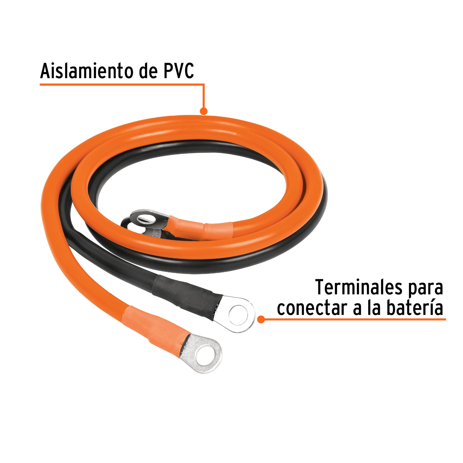 Cable para inversores de 1000 y 1500 W