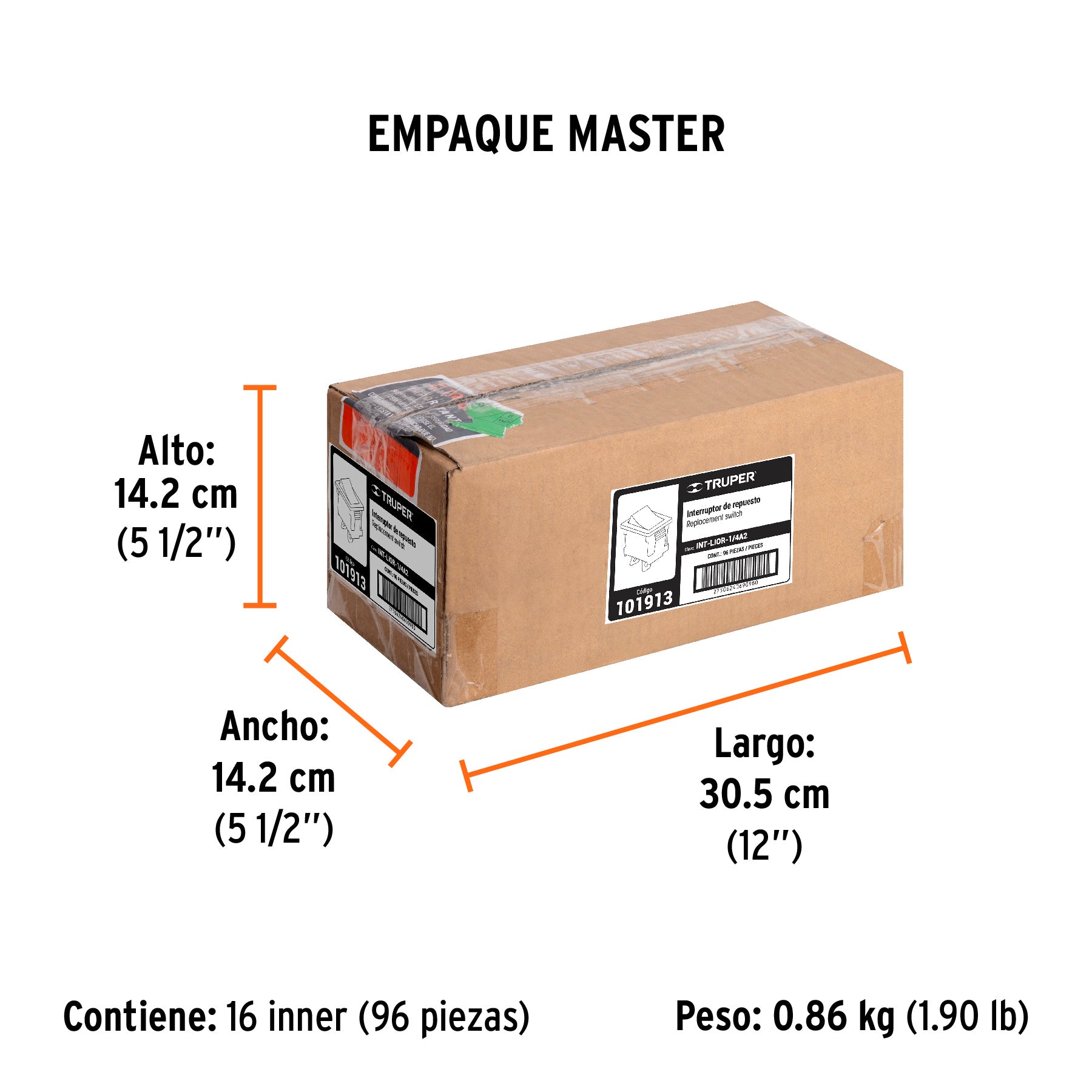 Interruptor de repuesto para LIOR-1/4A2