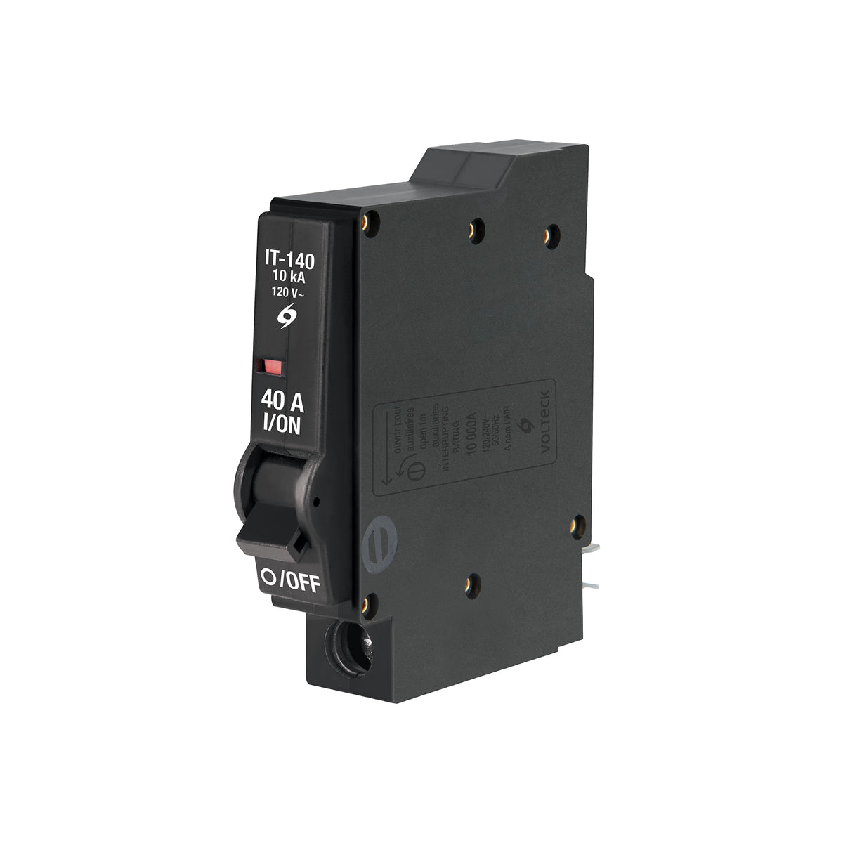 Interruptor de 1 polo 40A, enchufable, a granel, VOLTECK