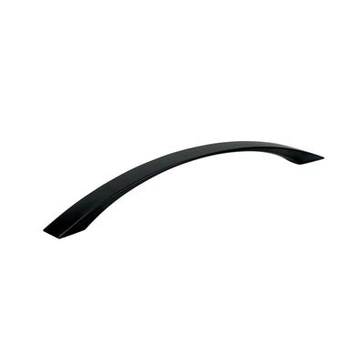 Jaladera de 160mm estilo 'Moderno' acabado negro, Hermex