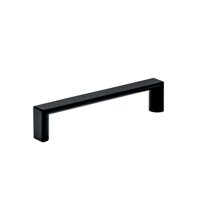 Jaladera de 96mm estilo 'Andamio' acabado negro, Hermex