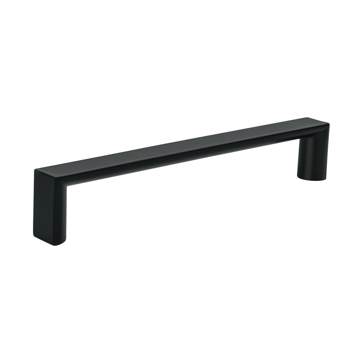 Jaladera de 128mm estilo 'Andamio' acabado negro, Hermex