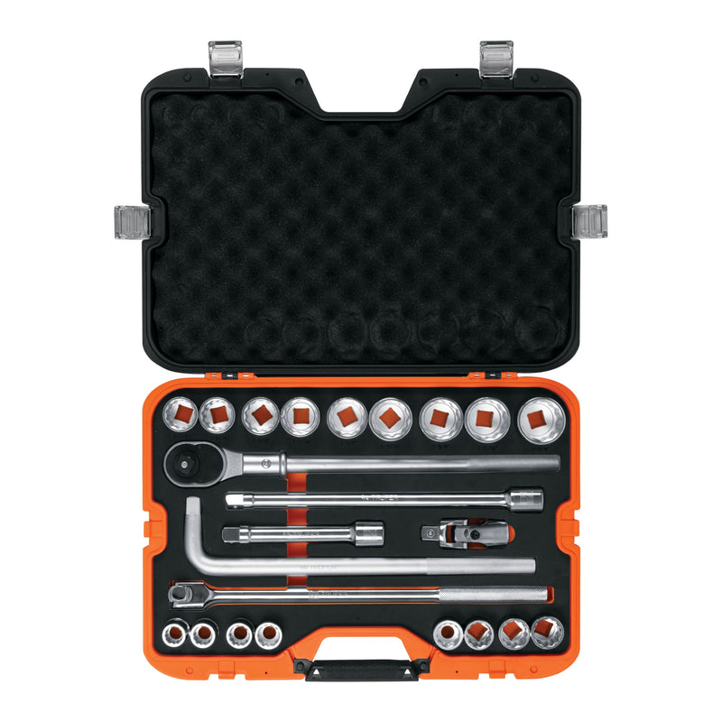 Juego de autoclé, cuadro 3/4", 23 piezas, Standard