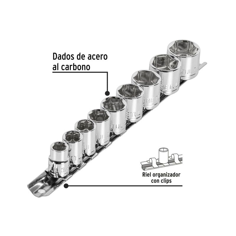Juego de 9 dados std, Pretul