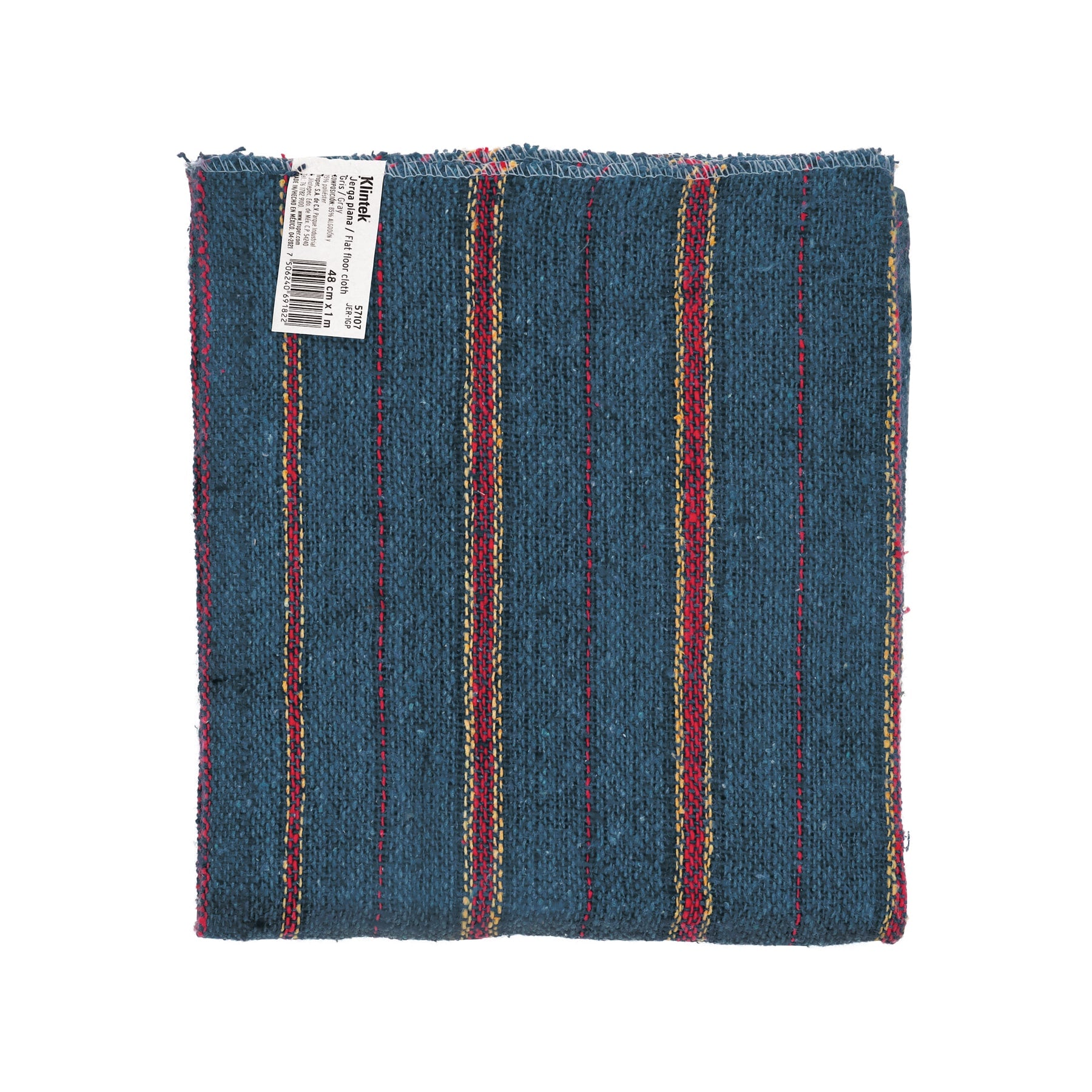 Jerga plana de 1 m x 48 cm, gris