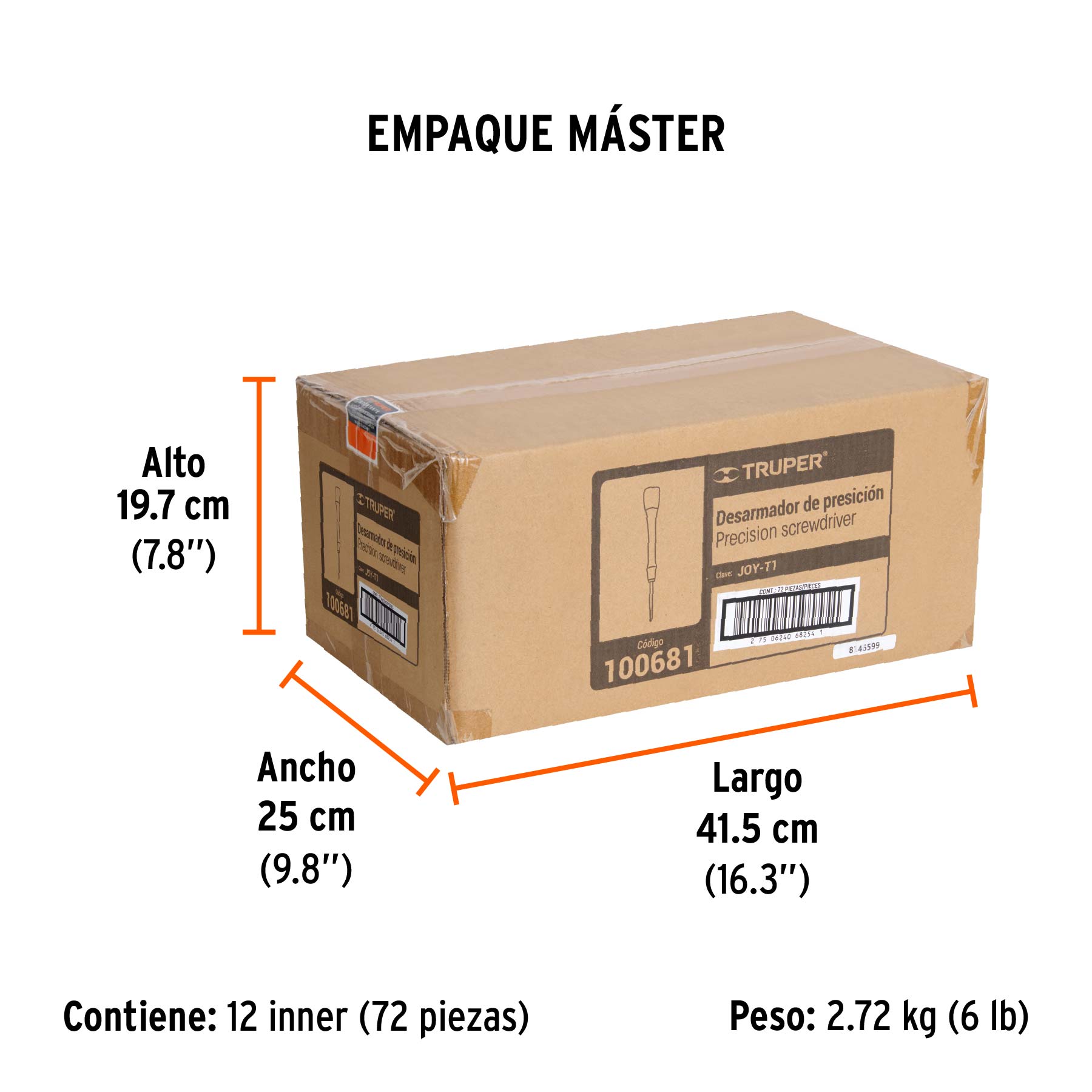 Desarmador de precisión torx T1