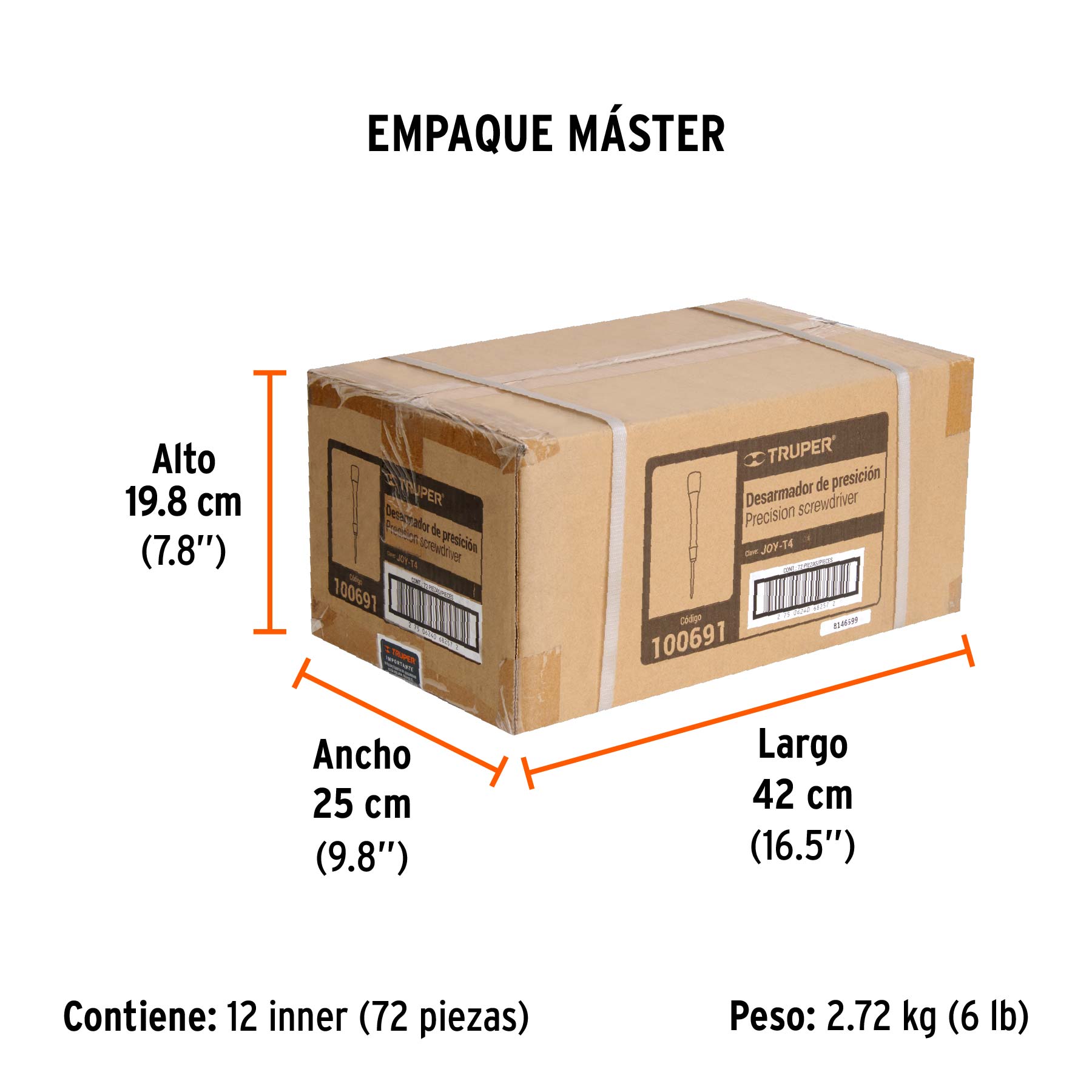 Desarmador de precisión torx T4