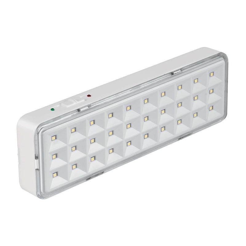 Lámpara de emergencia recargable 220 lm, 30 LEDS