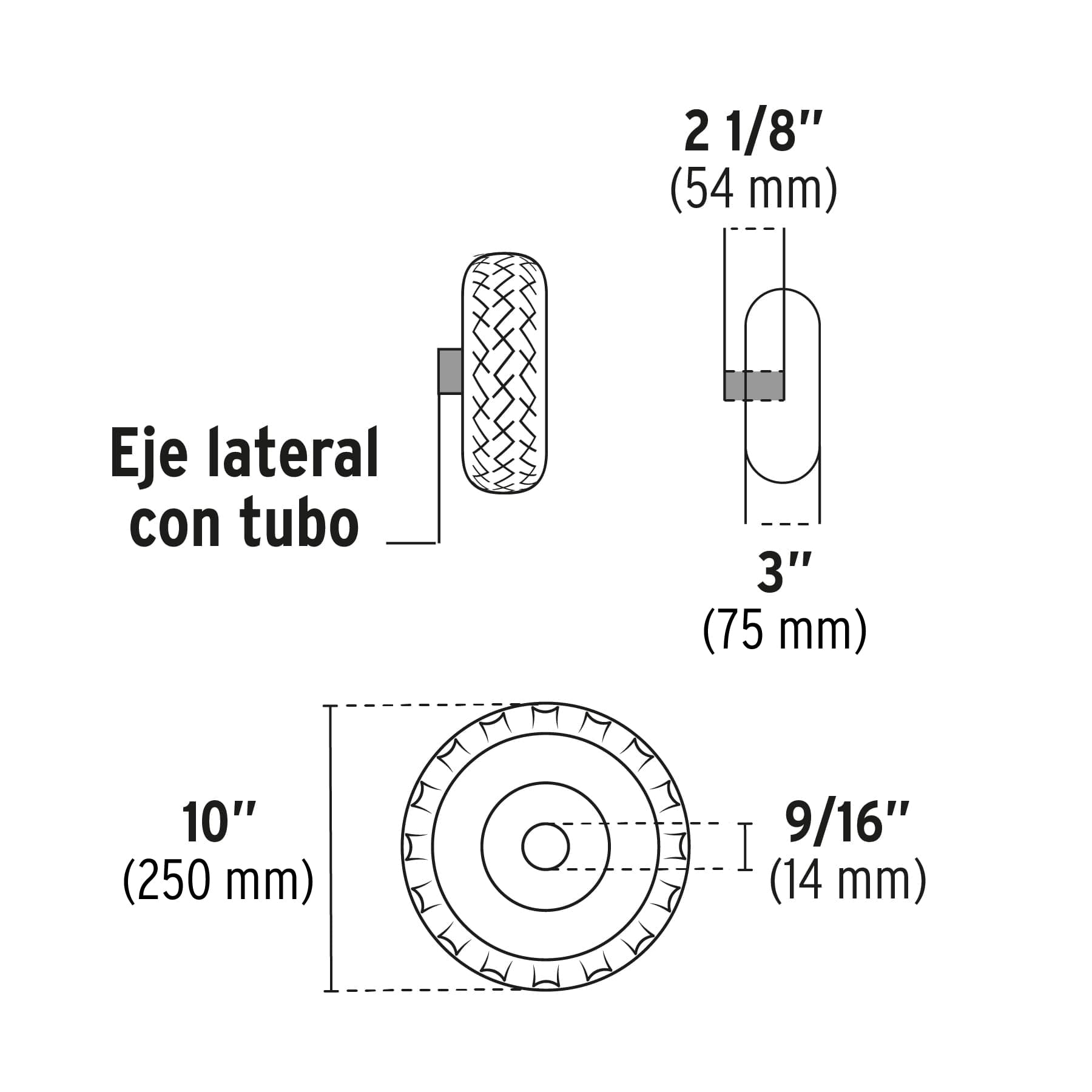 Hidrolavadora con motor a gasolina, 3,300 PSI