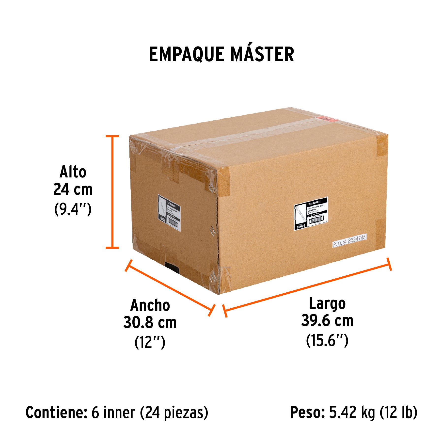 Lanza ajustable para LAVA-2000T