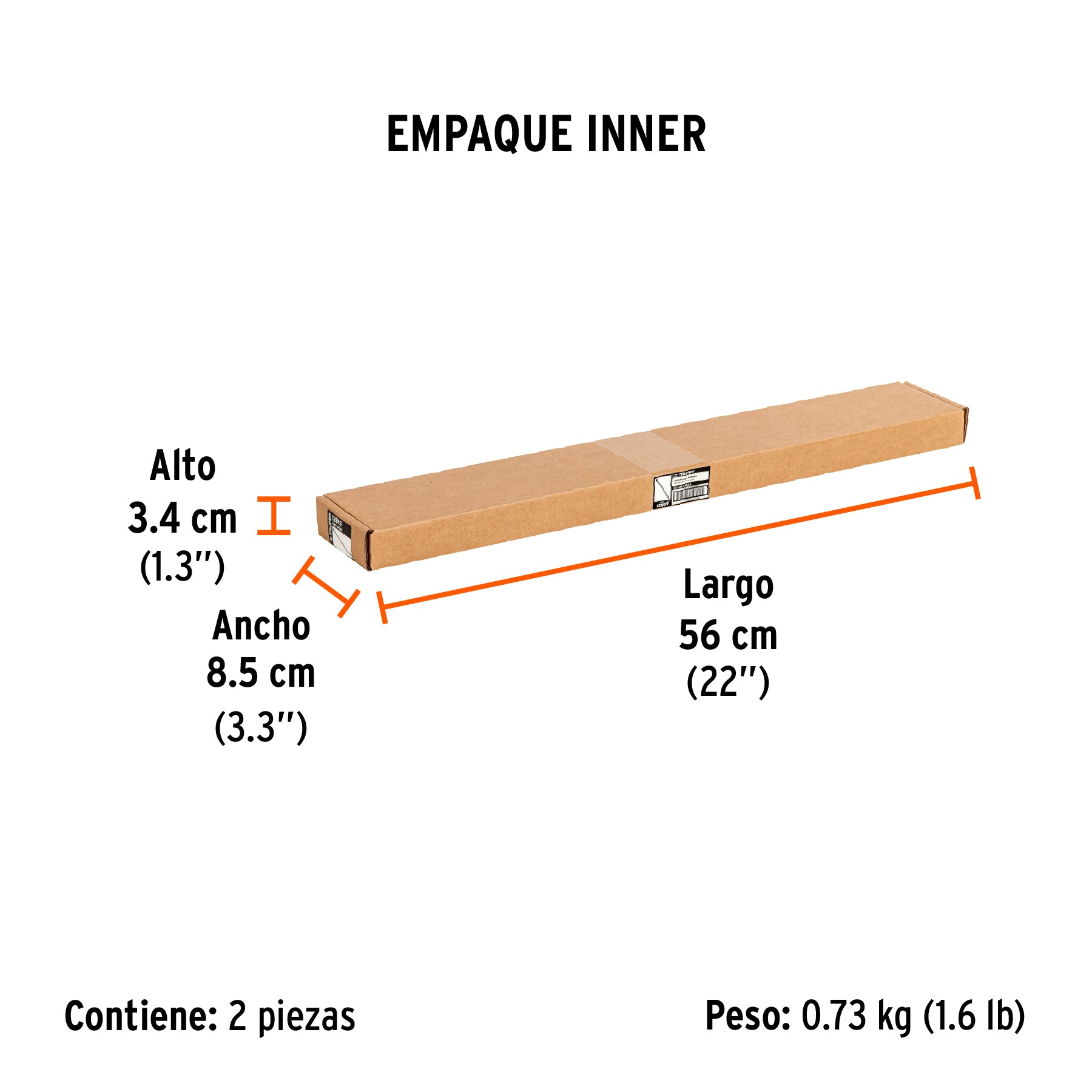 Lanza portaboquillas para hidrolavadora LAGAS-2800 y 3300
