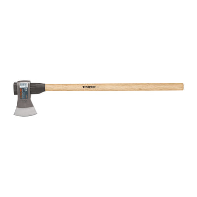 Hacha labor entera 3 lb con mango de madera de 36', Truper
