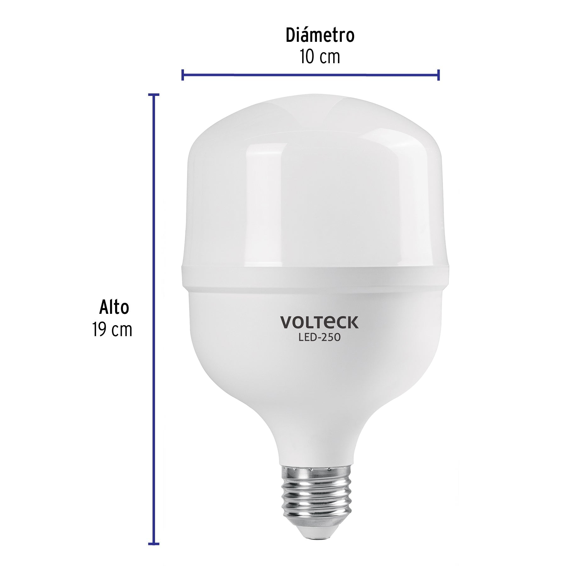Lámpara de LED, alta potencia, E26, 30 W, luz de día