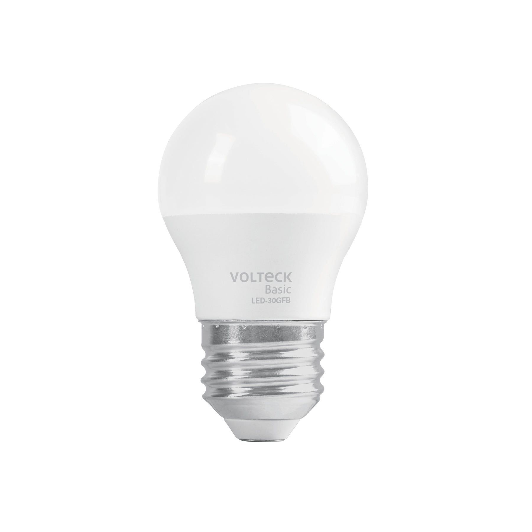 Lámpara de LED, A19, 3 W, luz de día, Volteck Basic
