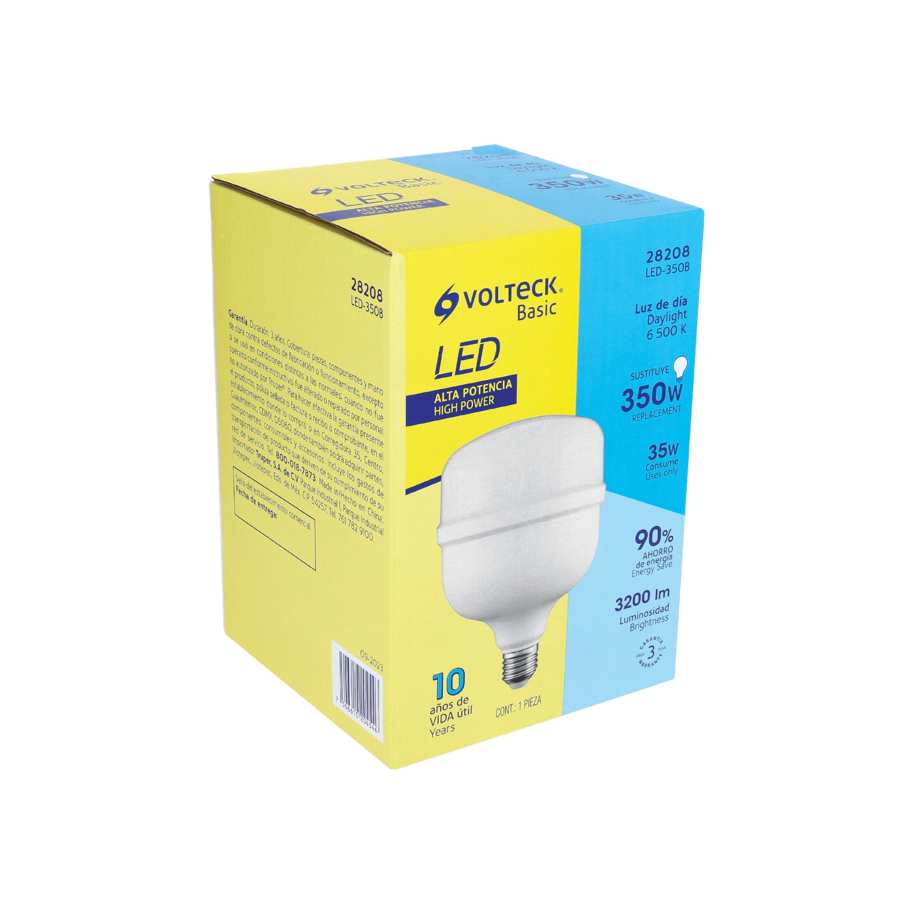 Lámpara LED alta potencia 35W (equiv. 300W) luz de día Basic