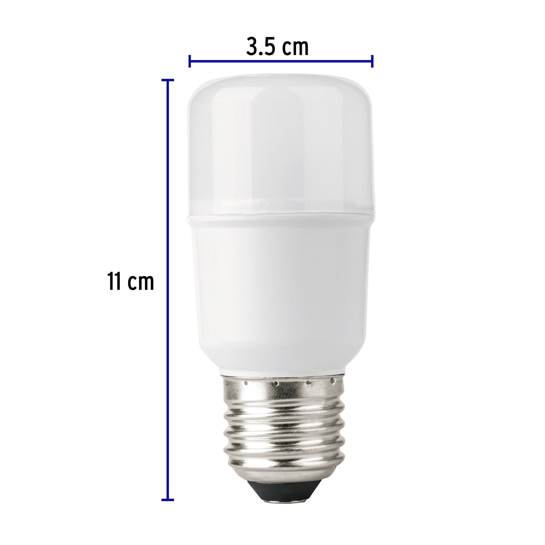 Foco de Led, tipo barra, A19, 5W, luz de día