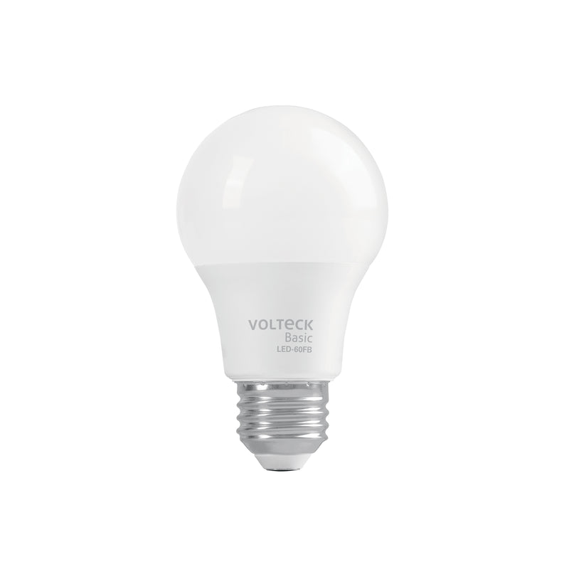 Lámpara de LED, A19, 8 W, luz de día, Volteck Basic