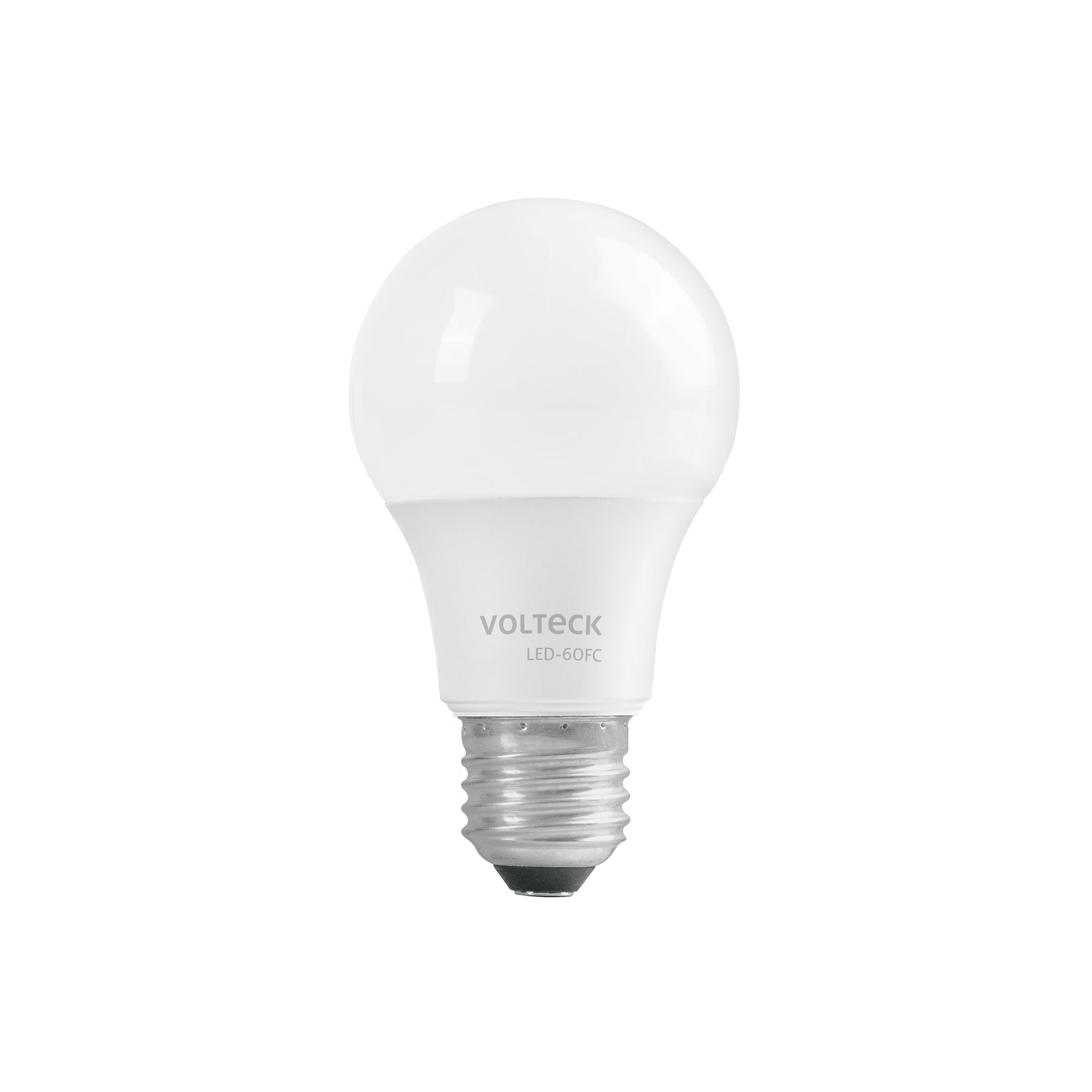 Lámpara LED tipo bulbo A19 9 W luz de día, caja, Volteck
