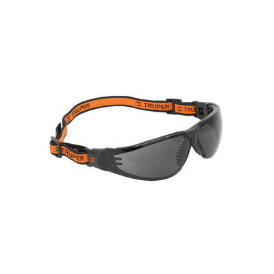 Lentes de seguridad, gris con banda elástica, Active