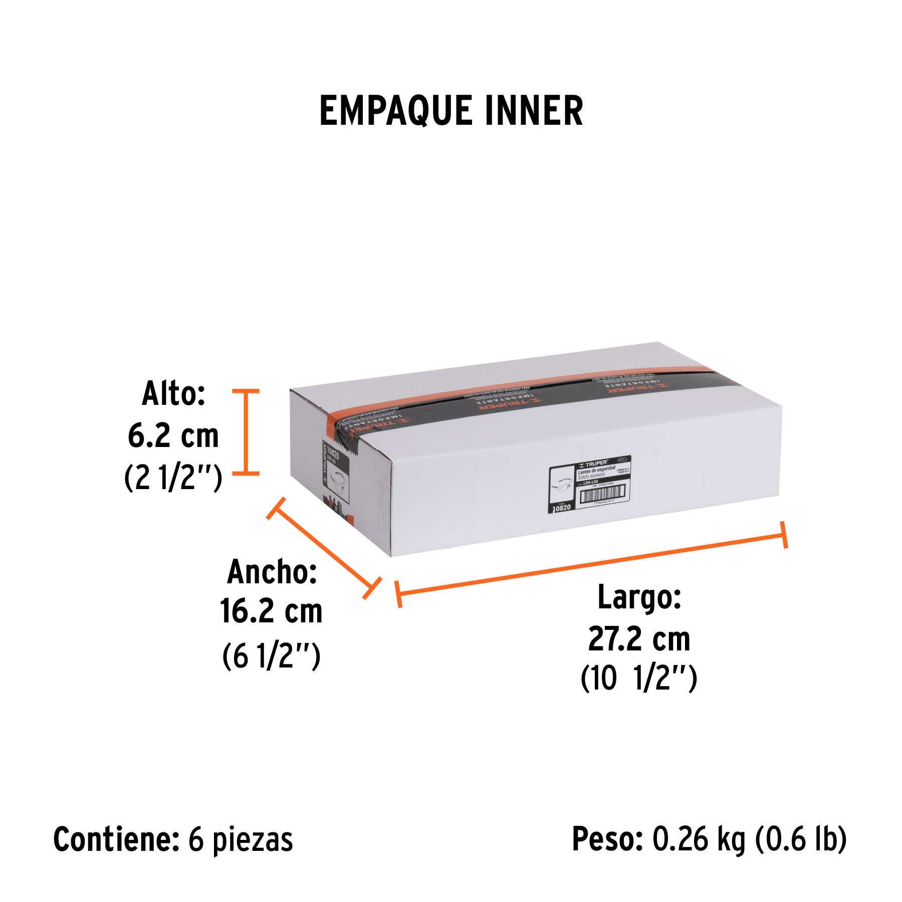 Lentes de seguridad, mica verde, Ultralite