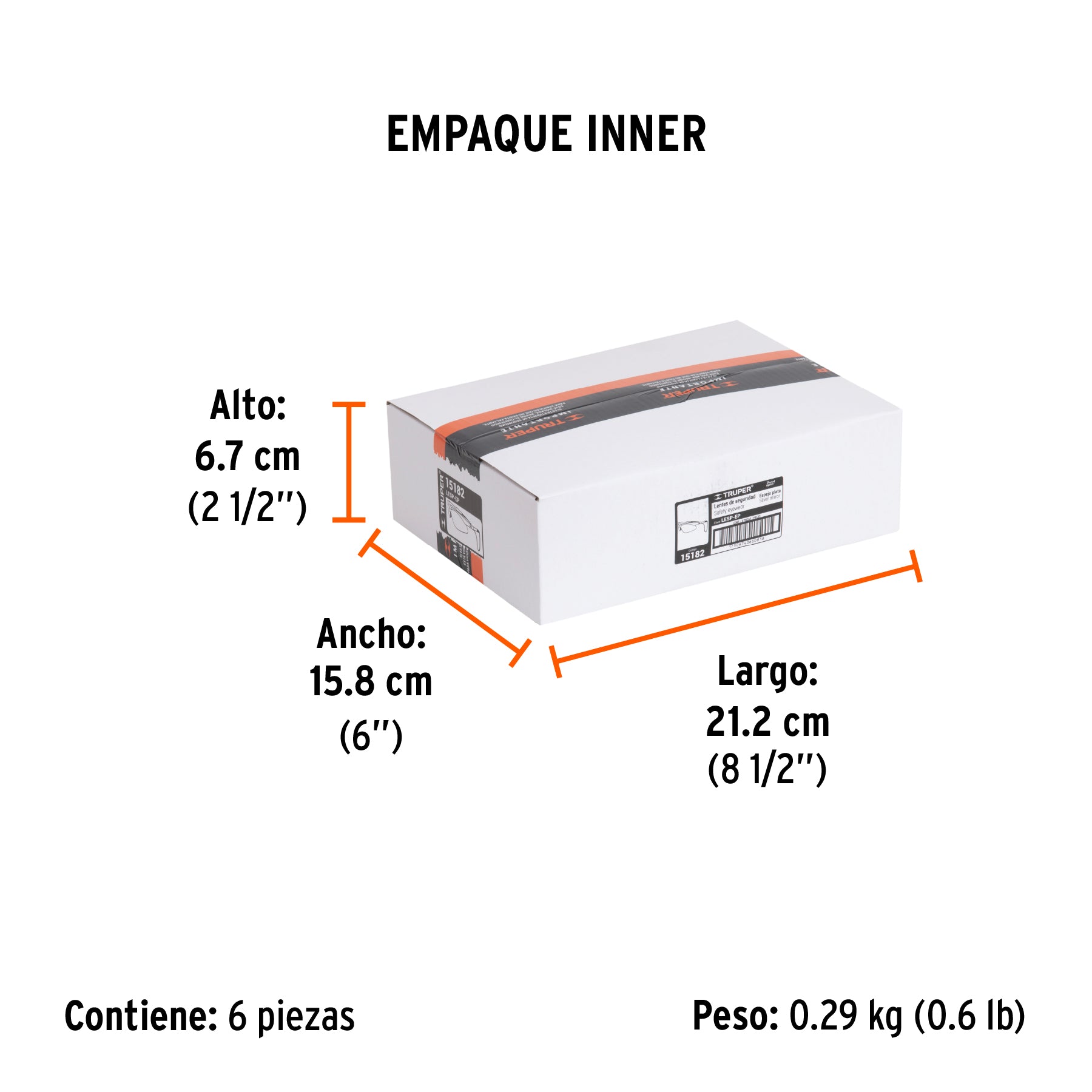 Lentes mica espejo plata antiempaño con sujeta lentes, Sport