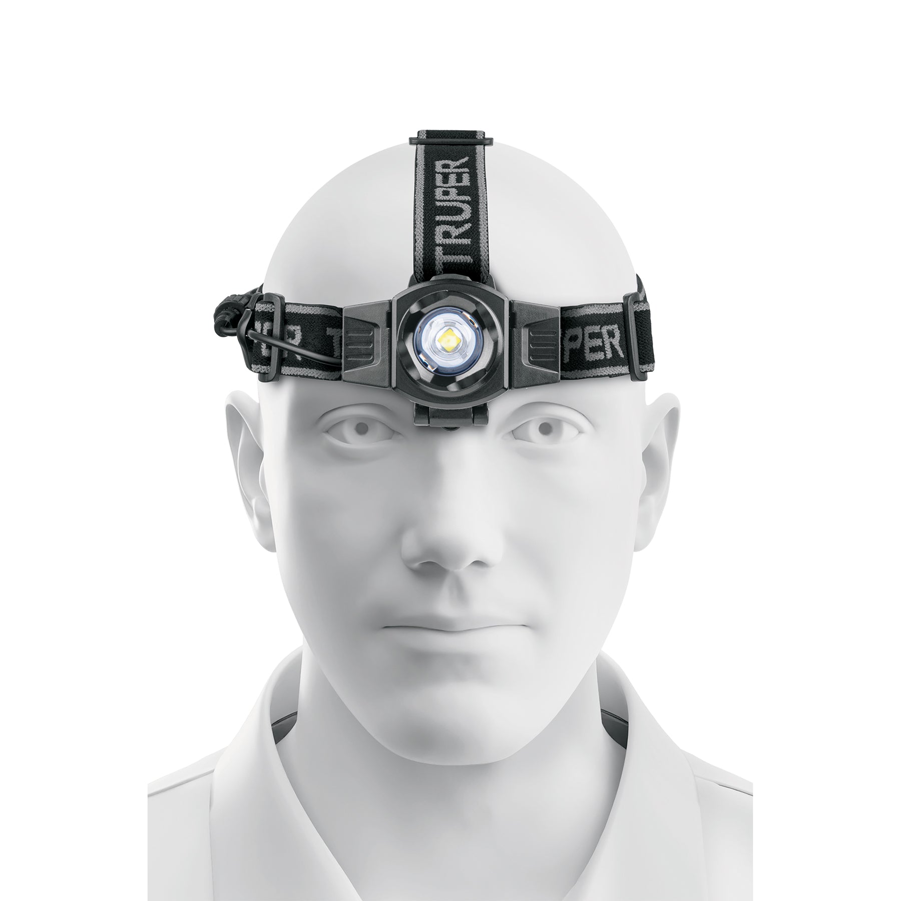 Linterna para cabeza de1 Led, 60 lúmenes, recargable