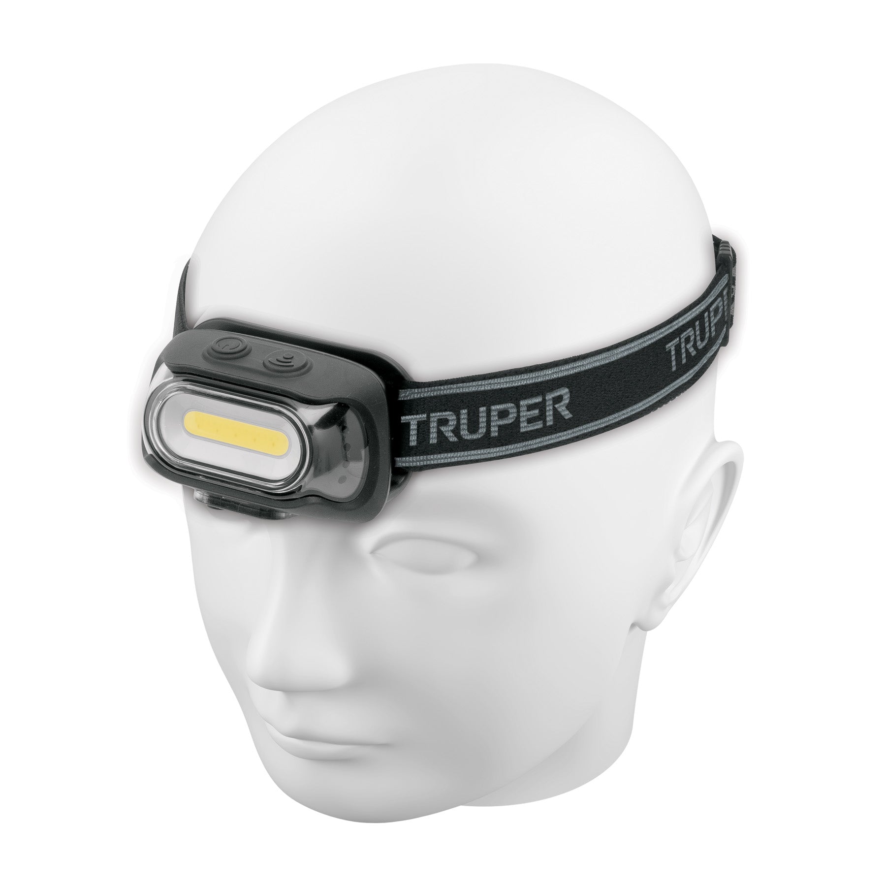 Linterna de minero 460 lm recargable con sensor, Truper