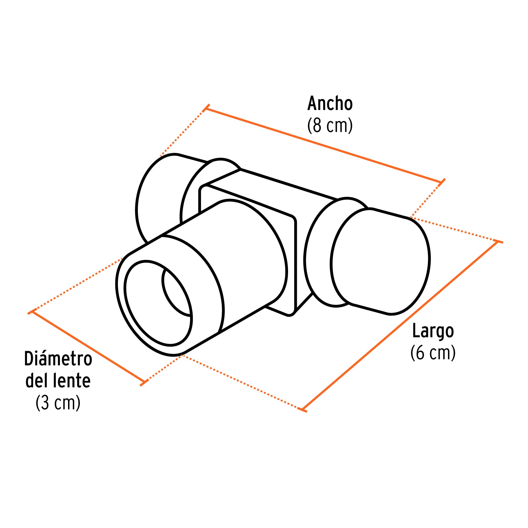 Linterna para cabeza, 250 lúmenes, 1 Led, recargable