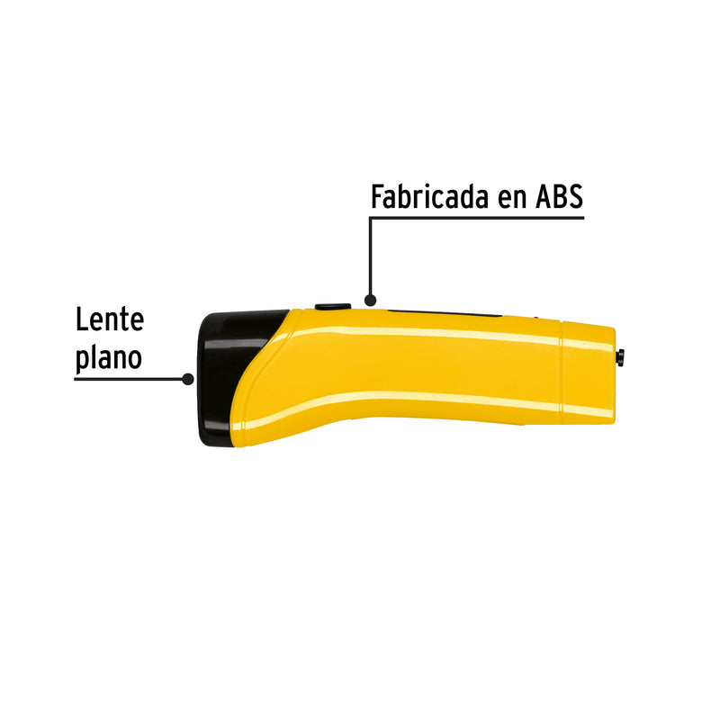 Linterna recargable de LED, 50 lúmenes, Pretul.