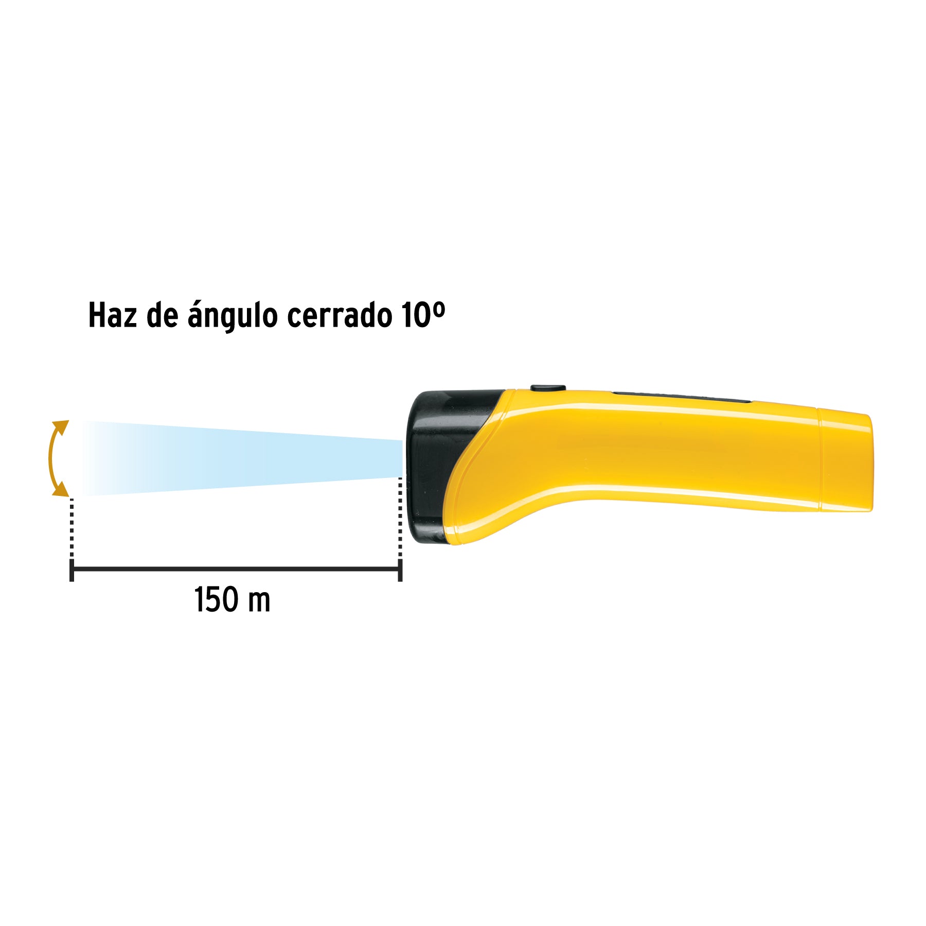 Linterna recargable de LED, 70 lúmenes, Pretul