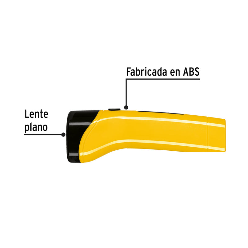 Linterna recargable de LED, 70 lúmenes, Pretul