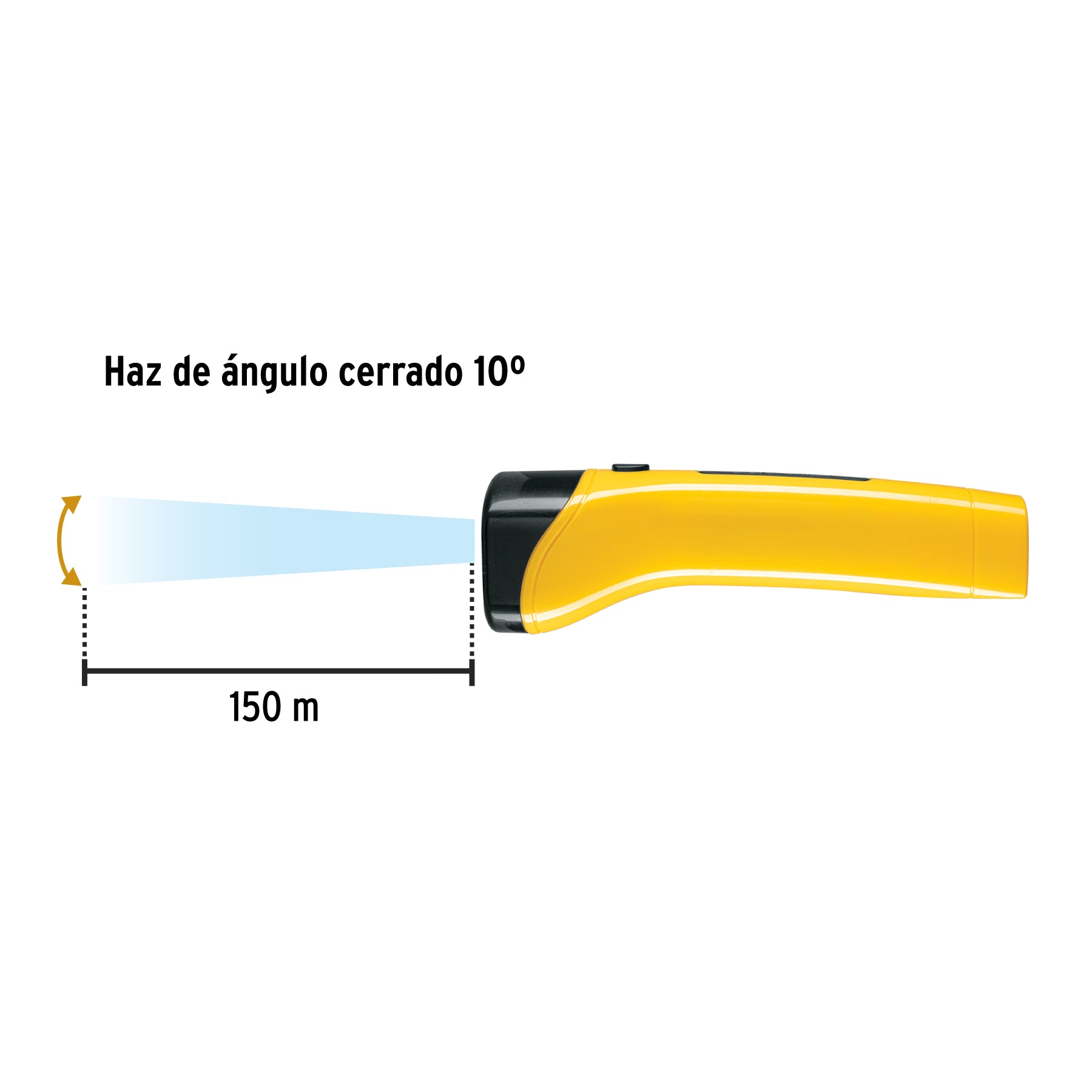 Linterna recargable de LED, 80 lúmenes, Pretul