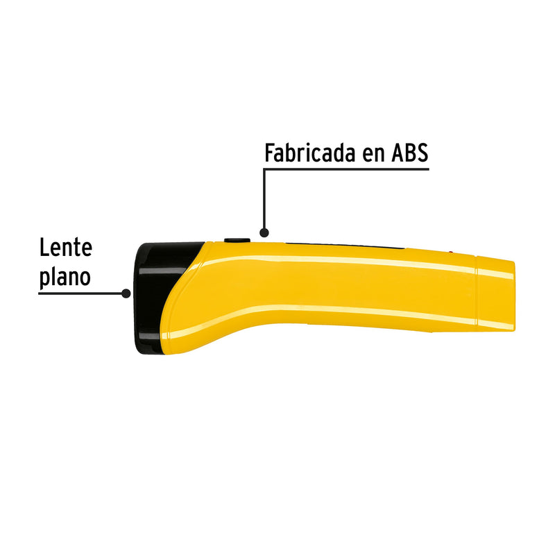 Linterna recargable de LED, 80 lúmenes, Pretul
